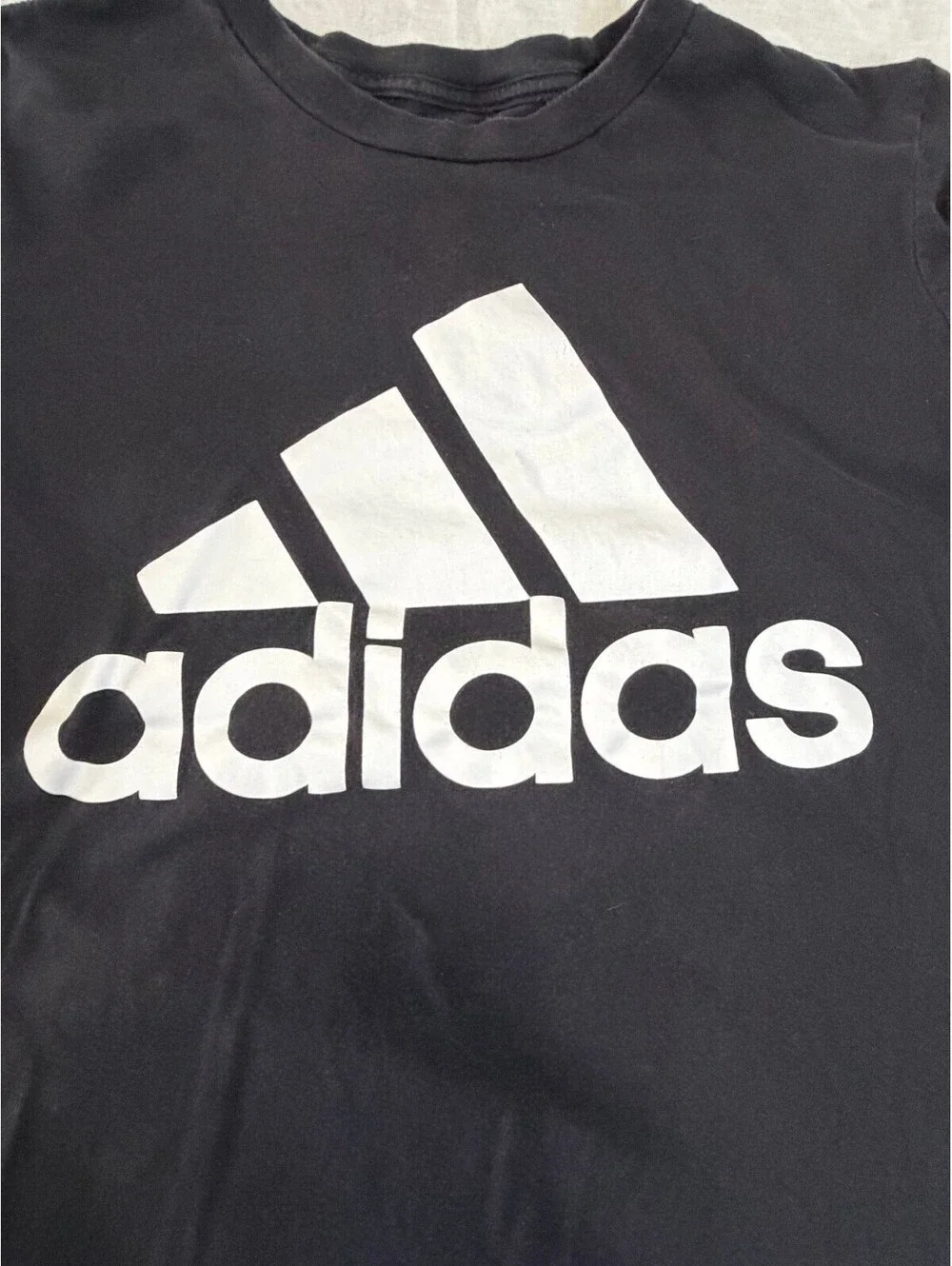 Adidas Amplifier Short Sleeve Logo Crewneck T-Shirt